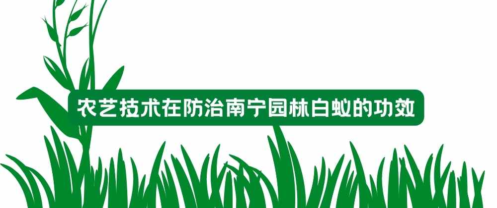农艺技术在防治南宁园林白蚁的功效
